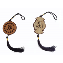 Décoration Islam pendentif bois