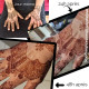 Cône de henna Kaveri sans PPD marron