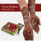 Boîte de cônes henné naturel brun foncé Prem Dulhan 