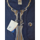 Qamis homme premium uni broderie assortie