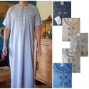 Qamis homme léger et soyeux