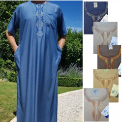  Gandoura manches courtes 