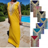 Robe de maison style djellaba d'été style débardeur