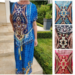 Robe orientale boho femme décor Provence