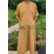 Qamis homme moderne couleur unie