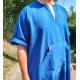 Qamis homme moderne couleur unie