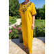 Djellaba femme de maison galon noir et strass