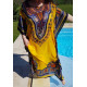Robe de plage orientale fluide 