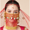 Cache visage de danse orientale / Bollywood