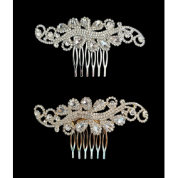 Barrette à cheveux strass 