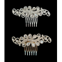 Barrette à cheveux strass 