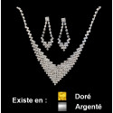Parure strass 