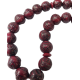 Tasbih en relief Marron