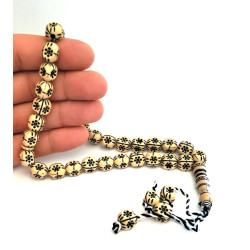 Sebha perles cubique beige