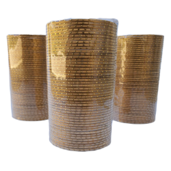 Lot de bracelets indiens bangles couleurs or et paillettes
