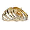 Semainier plaqué or Bracelet oriental