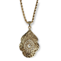 Collier oriental meskia plaqué or