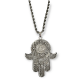 Collier oriental et son pendentif main de Fatma