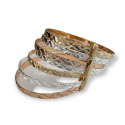 Semainier Bracelet plaqué or 3 tons 
