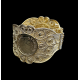 Bracelet oriental plaqué or Napoleon III