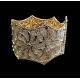 Bracelet oriental Bijou plaqué or forme étoilée