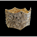 Bracelet oriental Bijou plaqué or forme étoilée