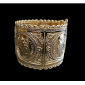 Bracelet oriental extra large plaqué Napoléon III