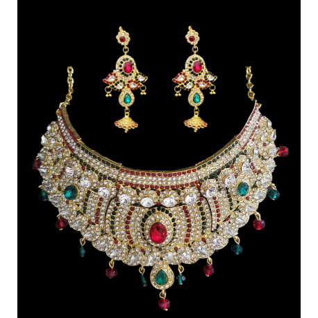 Collier chocker indien mariage