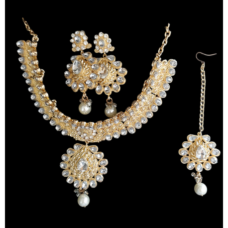 Collier chocker Parure indienne mariage