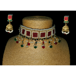 Collier chocker indien mariage