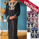 Djellaba velours femme collection hiver