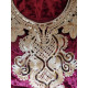 Djellaba femme en velours décor brodé pailleté