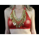 Bustier dos nu de danse orientale 