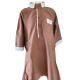Qamis bébé bicolore