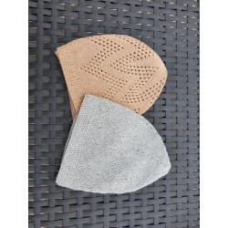 Chéchia Kufi Rouge Traditionnelle Tunisienne - Chapeau Musulman Homme En Laine Authentique Fait Main