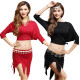 Ensemble pour cours de Danse Orientale top et jupette