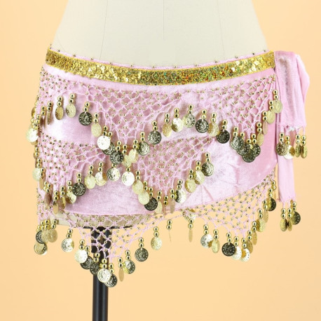 Destockage ceinture de danse orientale velours