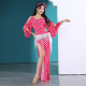 Robe Baladi / Saïdi de danse orientale jaune