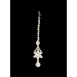 Tikka bollywood fleur strass