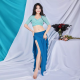 Ensemble de danse orientale bicolore glossy