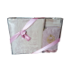Coffret cadeau musulman Coran motif doré + Tapis + Tasbih