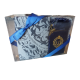 Coffret cadeau musulman Coran motif doré + Tapis + Tasbih