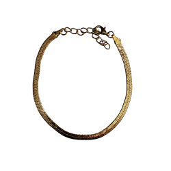 Chaîne de cheville argentée