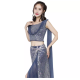 Robe de danse orientale glossy et son voile
