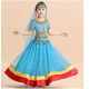 Costume de danse indienne fillette top et jupe
