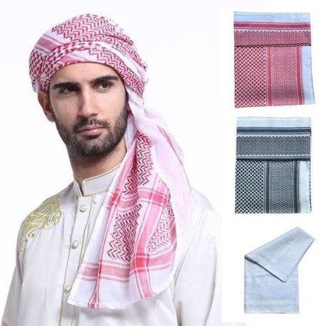 Foulard Arabe Unisexe De Plusieurs Couleurs Arafat Keffiyeh Yashmagh