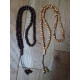 Chapelet Islamique Tasbih 99 grains bois