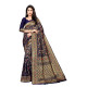 Banasari silk saree noir