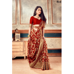 Sari Bollywood pour mariage Sari Premium S25952 31 90