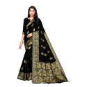 Sari indien noir motif animalier